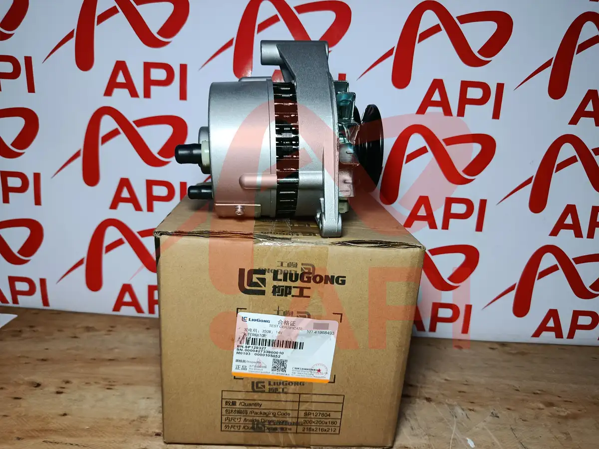 Máy Phát Điện 14V Động Cơ 490 LiuGong mặt ngang