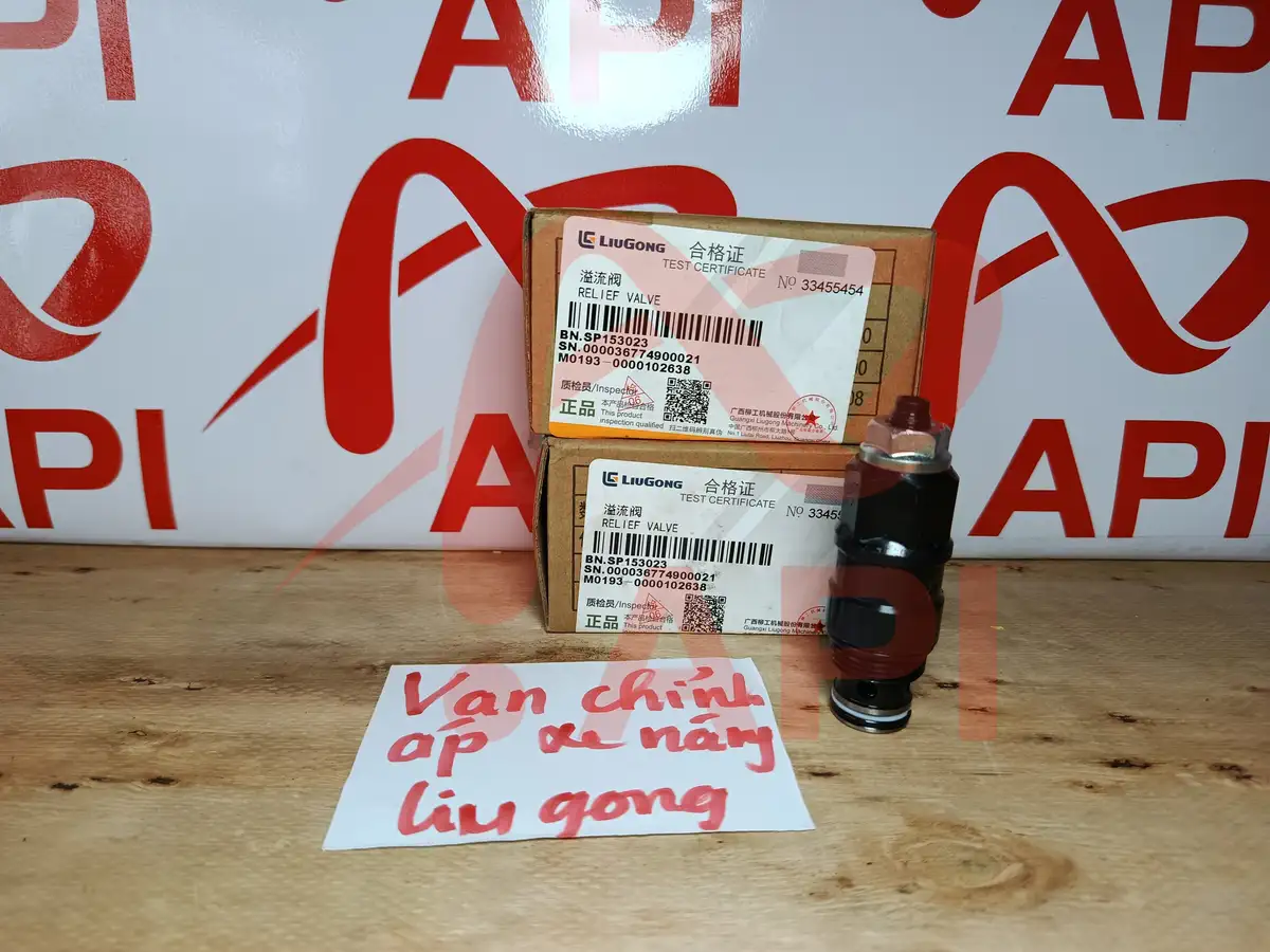 Van chỉnh áp xe nâng LiuGong kèm chú thích