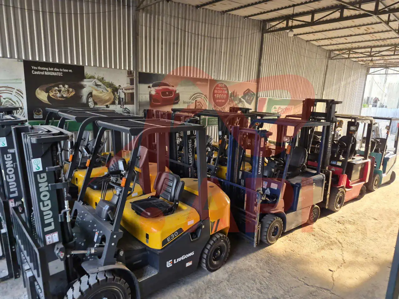 Cho Thuê Xe Nâng, Xúc Lật Dài Hạn – Bảo Dưỡng Miễn Phí Xe nâng Trung Quốc và Nhật cho thuê tại Thiết BỊ API