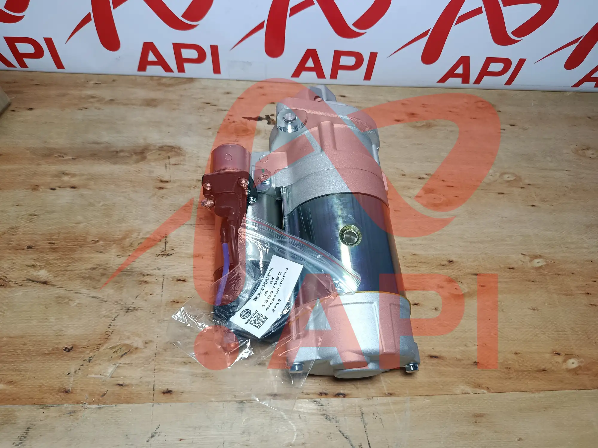 Củ đề động cơ Weichai WP6 xúc lật LiuGong - chụp góc dọc