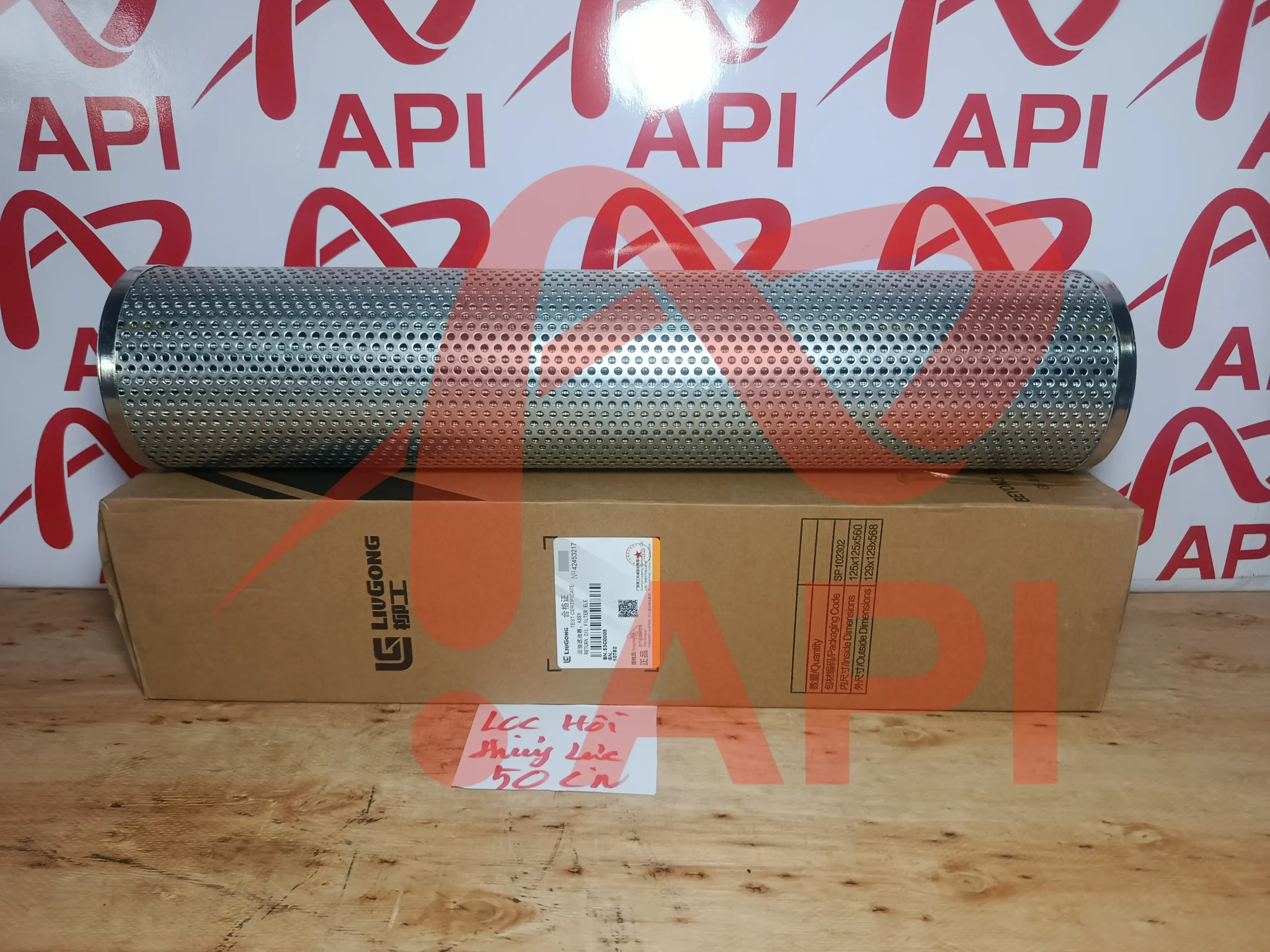 Lọc hồi thủy lực LiuGong ZL50CN 53C0005 - Góc tổng thể