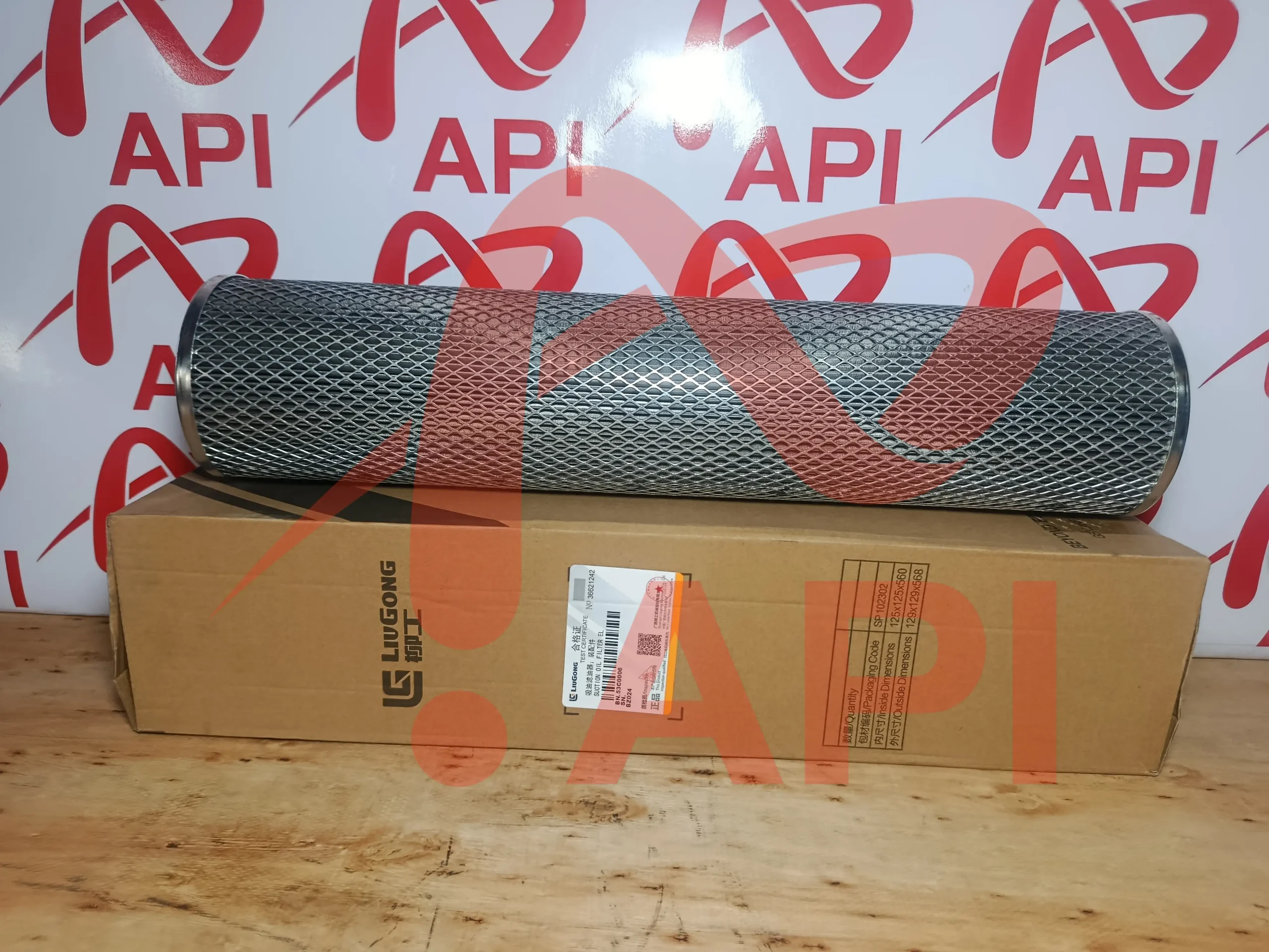 Lọc hút thủy lực LiuGong ZL50CN 53C0006 - góc nghiêng