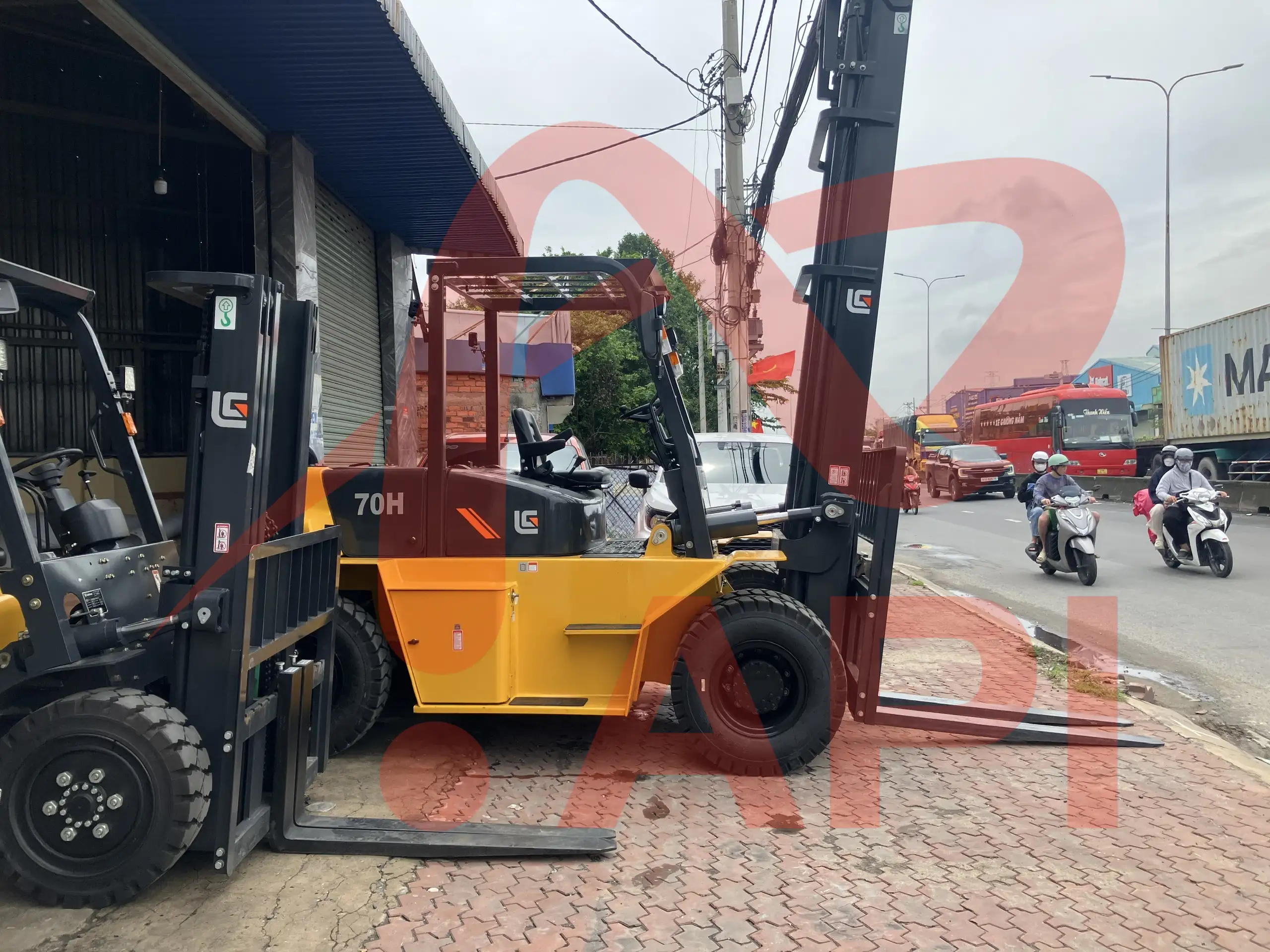 Xe nâng dầu 7 tấn LiuGong CLG2070H