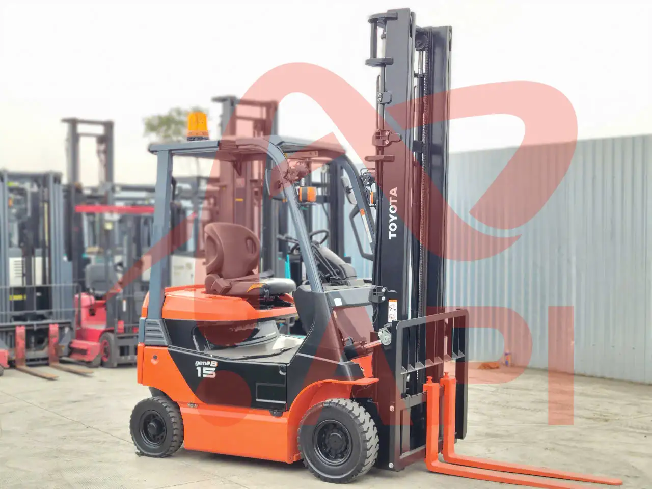 Xe nâng điện cũ 1.5 tấn Toyota 8FBH15