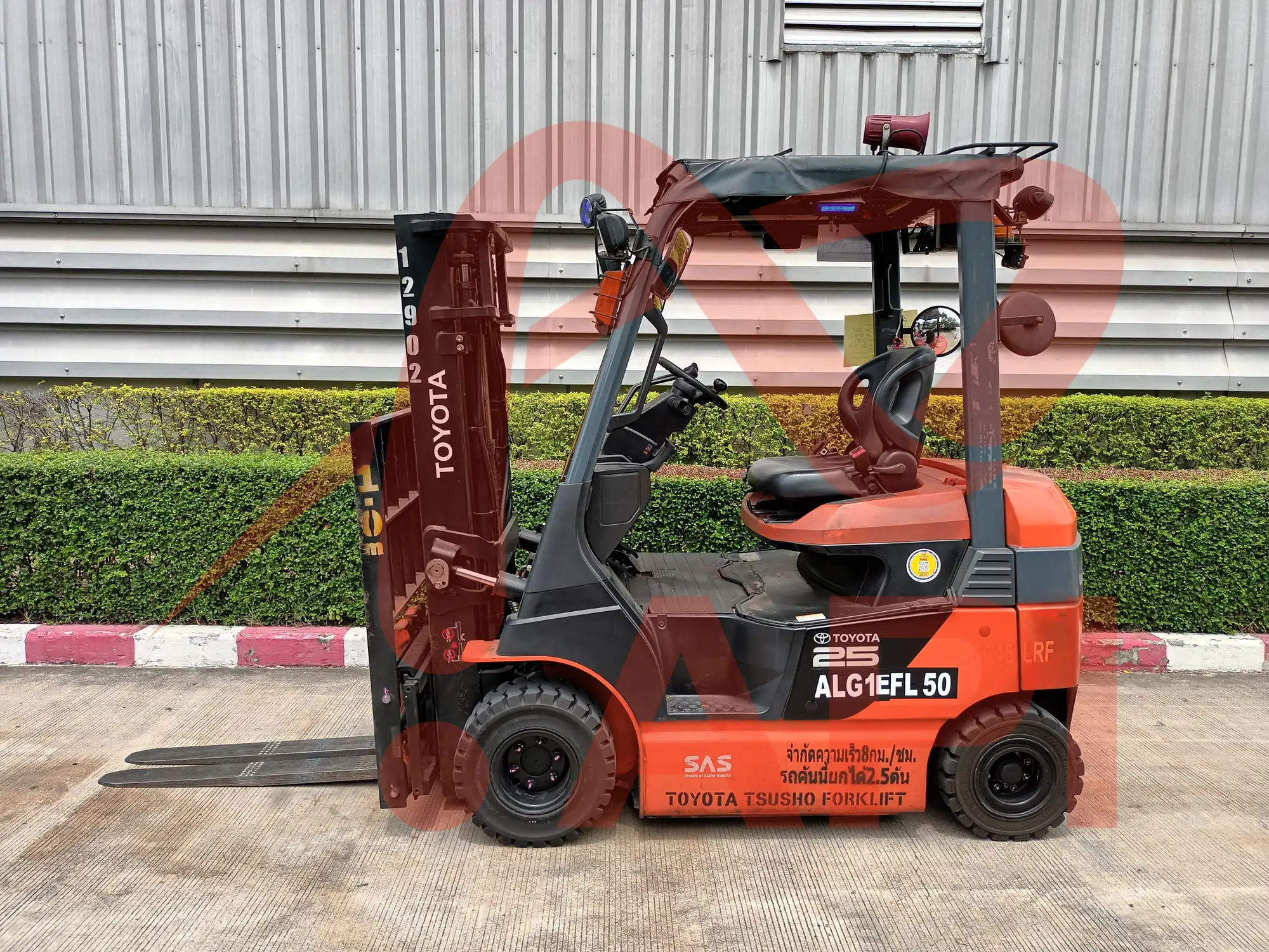 Xe nâng điện cũ 2.5 tấn Toyota 8FB25 2