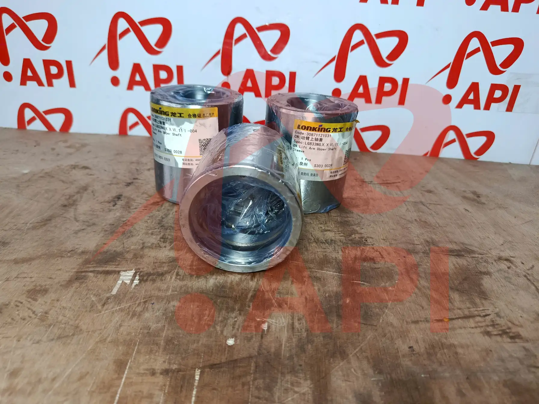 Bạc cần nâng xúc lật Lonking LG833N 30871121031 - chụp rõ bên trong bạc