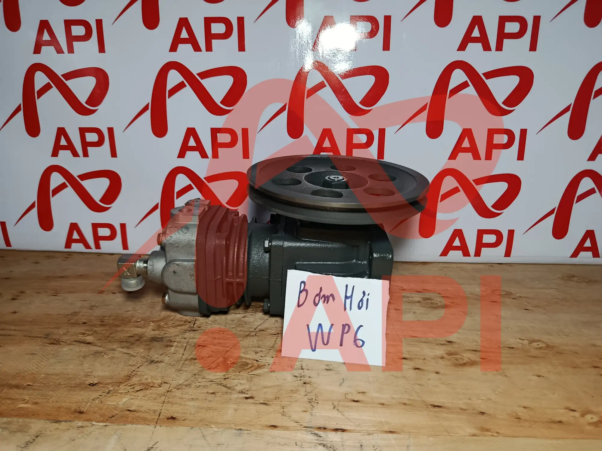 Bơm hơi xúc lật động cơ Weichai WP6