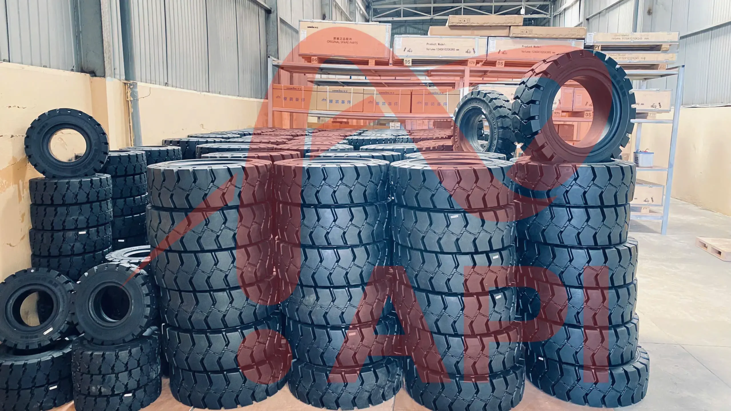 Kho phụ tùng xe nâng tại Thiết Bị API