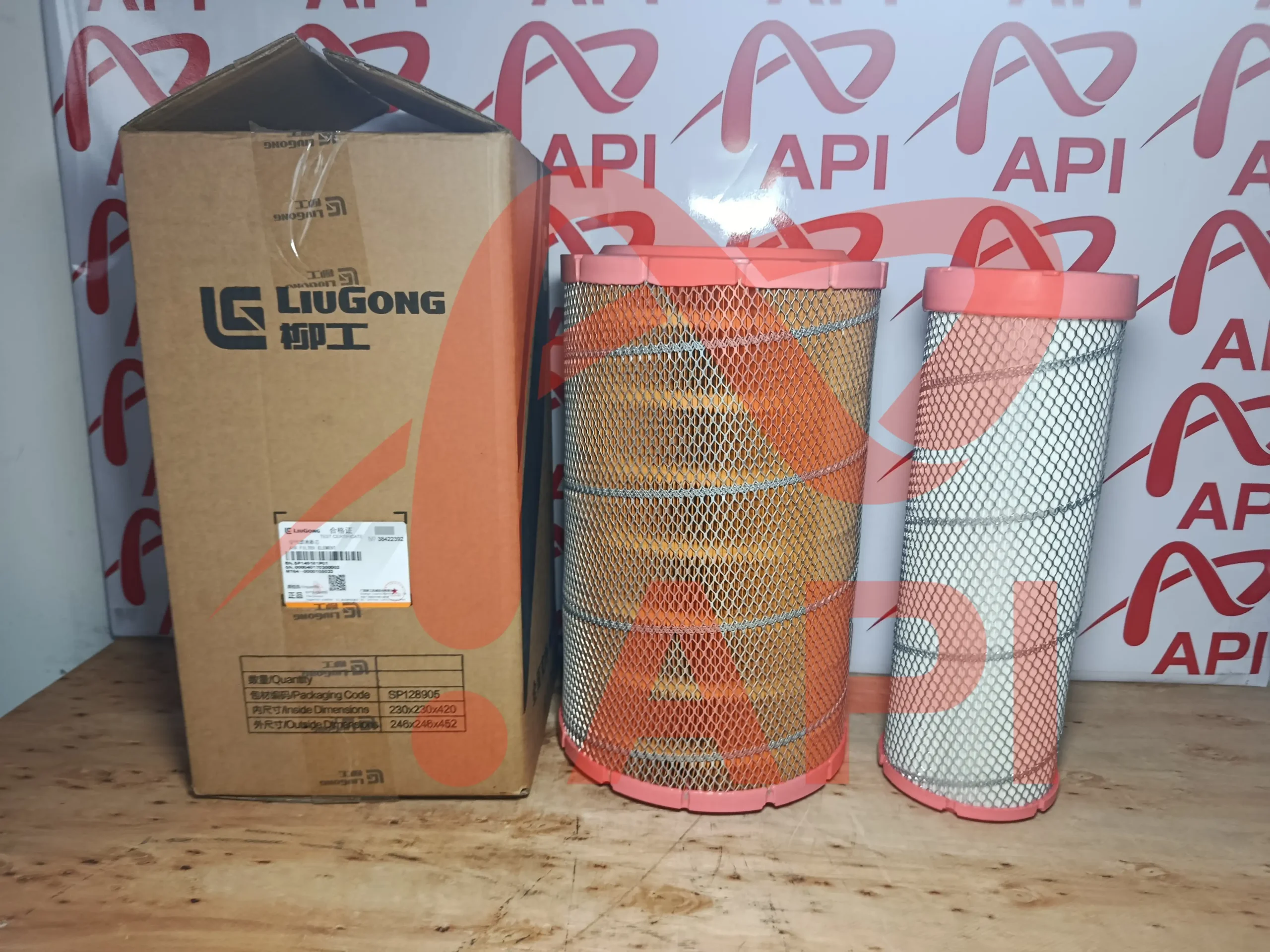 Lọc gió xúc lật LiuGong CLG835 SP149181P01 và lõi lọc