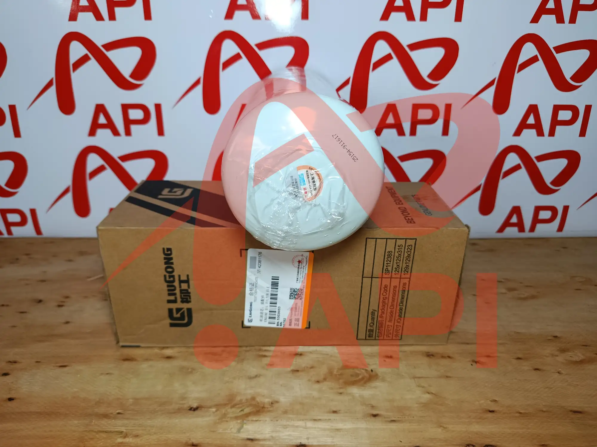 Lọc nhớt xúc lật LiuGong Cummins 53C0053 - đầu lọc