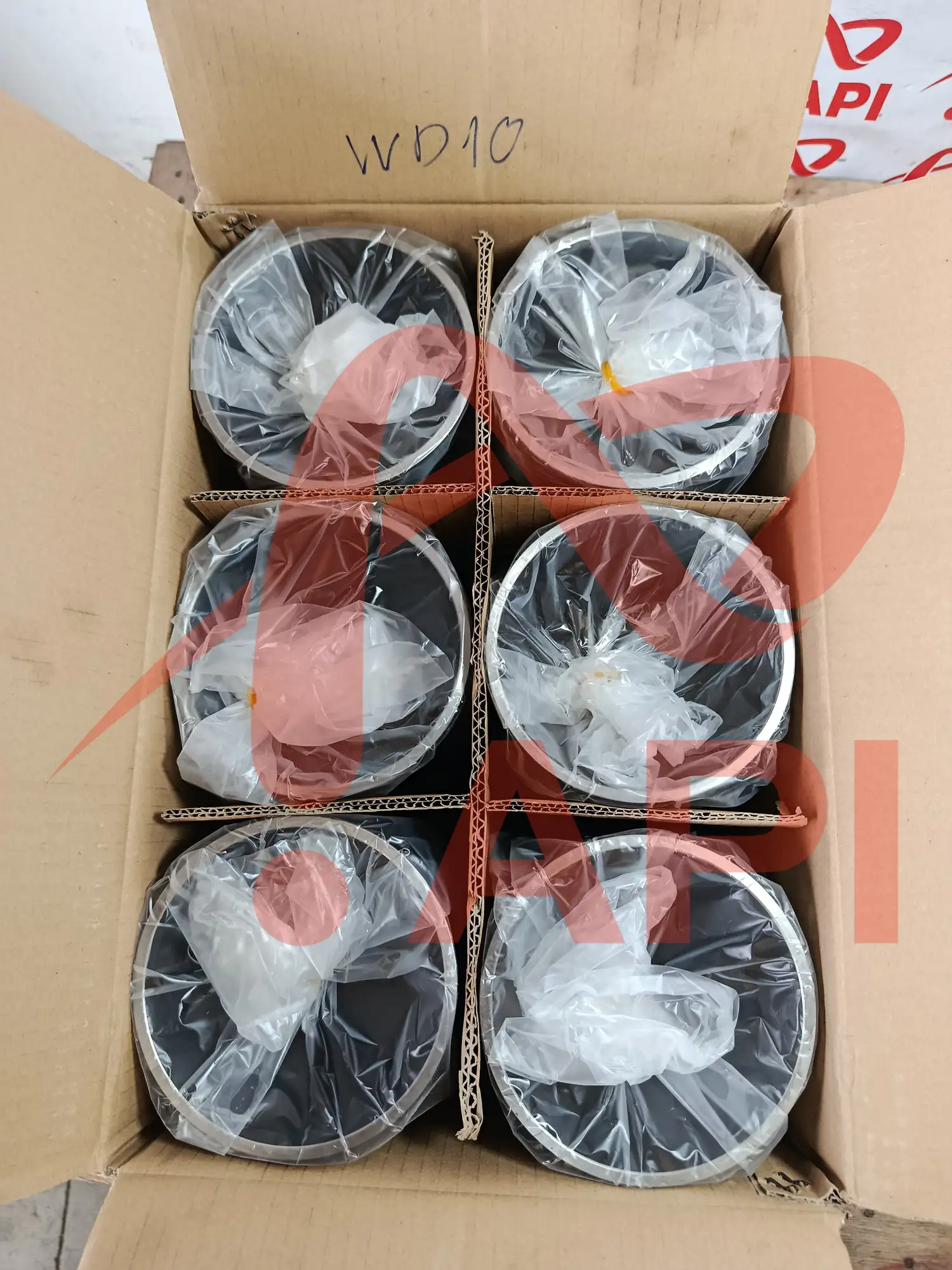Ống lót xi lanh Weichai WD10 xúc lật Lonking 60980002953 - đủ bộ xi lanh