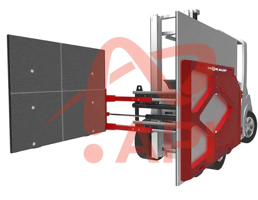 Phụ kiện xe nâng: dịch giá, dịch càng, kẹp vuông... là gì