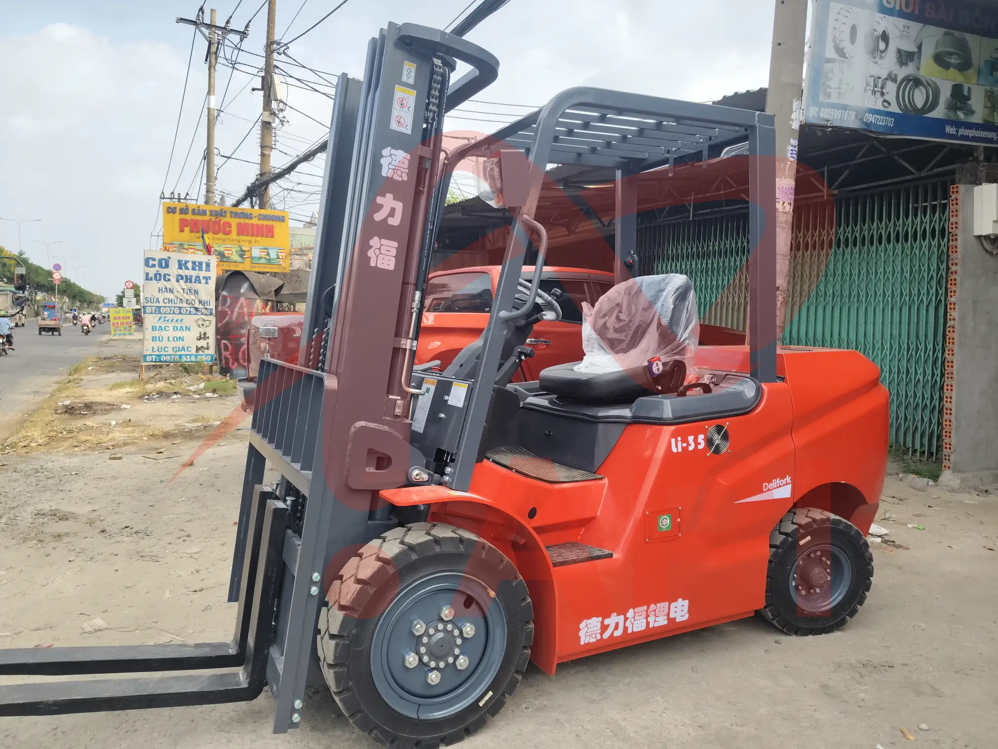 Xe nâng điện 3.5 tấn Delifork CPD35