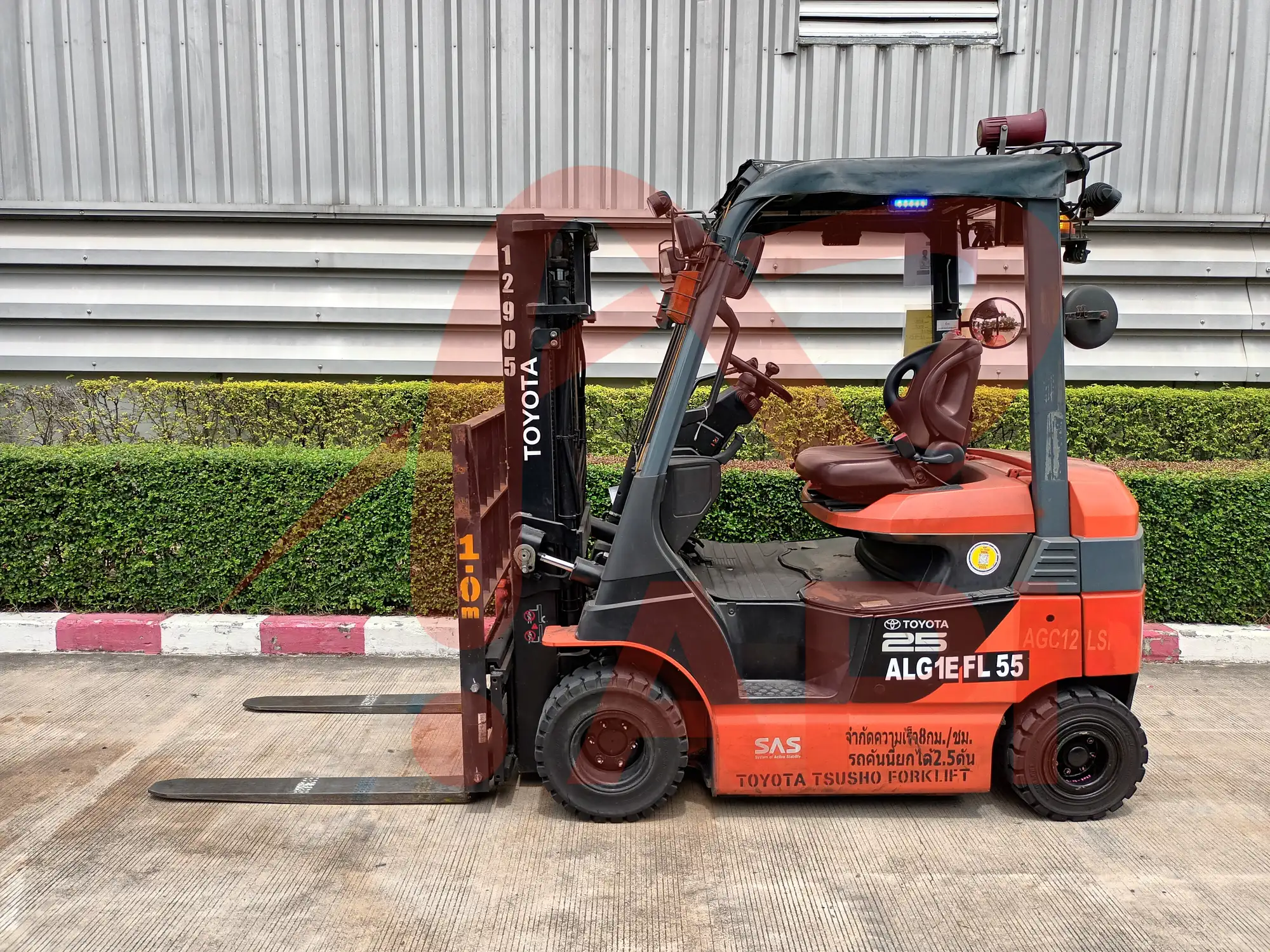 Xe nâng điện cũ 2.5 tấn Toyota 8FB25