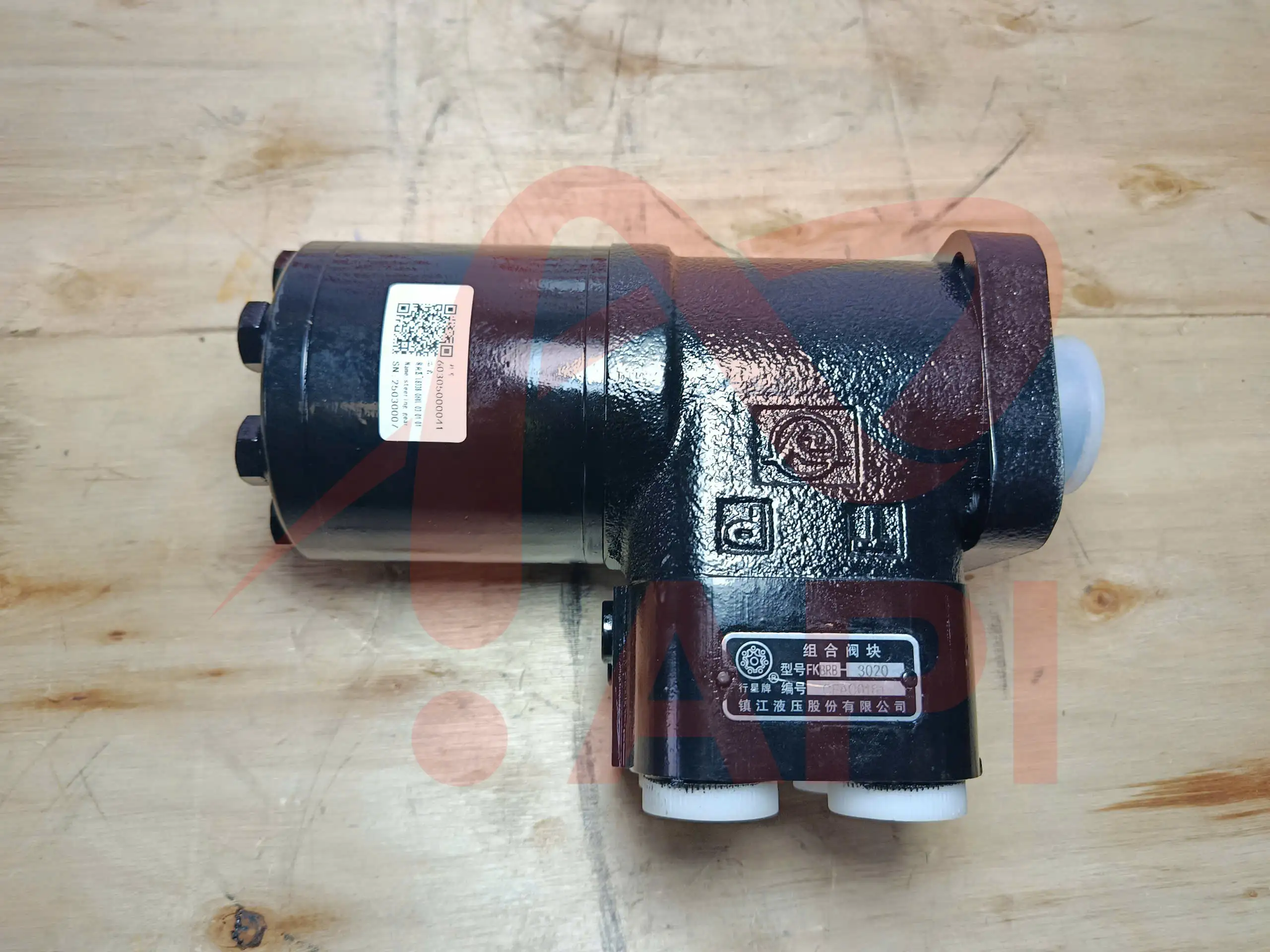 Cụm van lái thủy lực 60305000041 xúc lật Lonking CDM833 - mặt hông