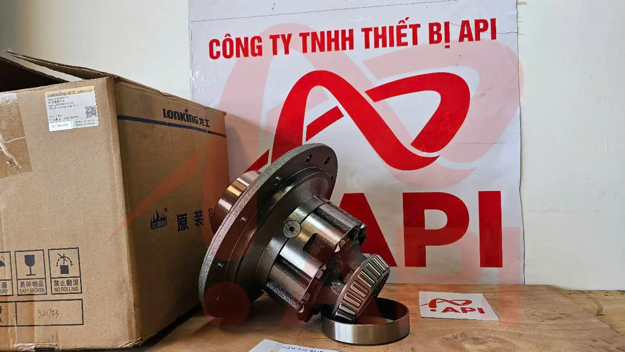 Cụm vi sai 36403000111 xúc lật Lonking CDM833 - chụp góc nghiêng