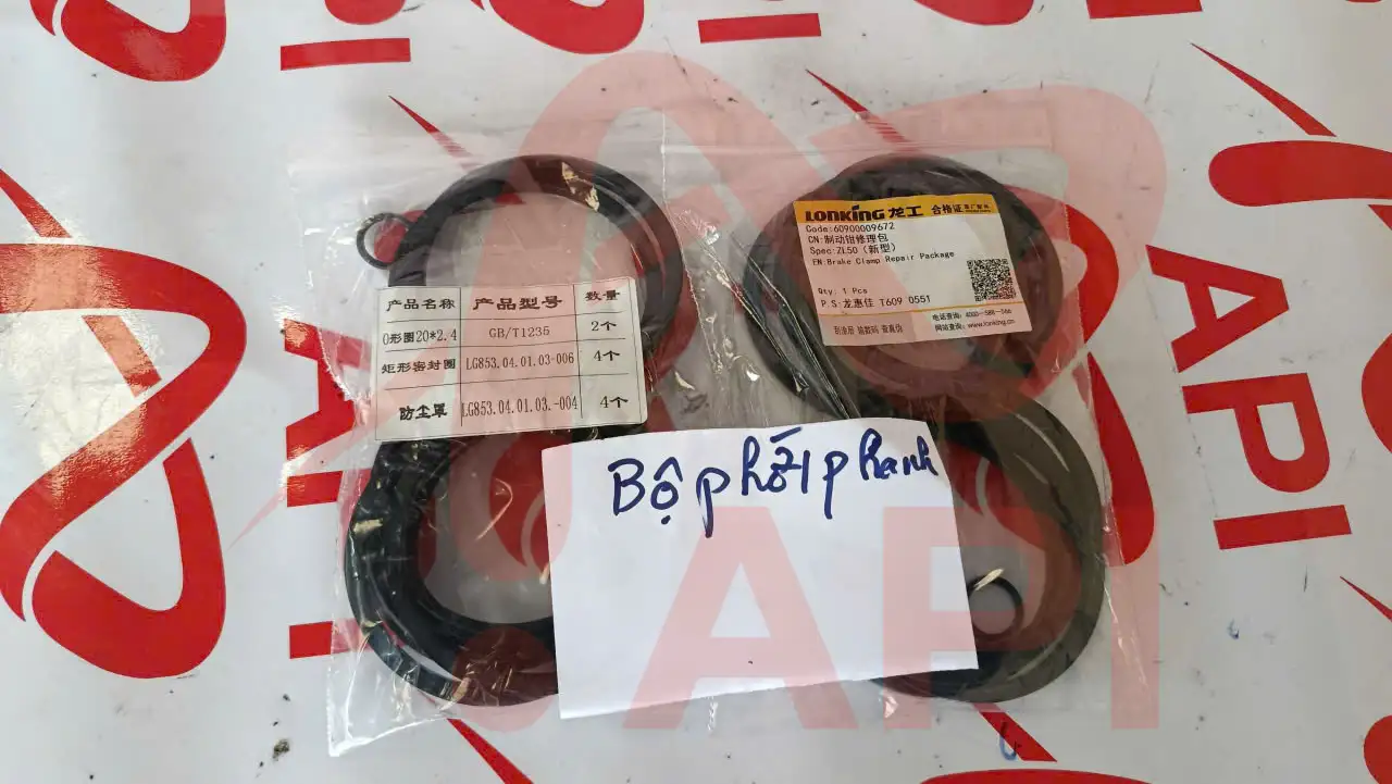 bộ phốt phanh 60900009672 xúc lật Lonking ZL50NC