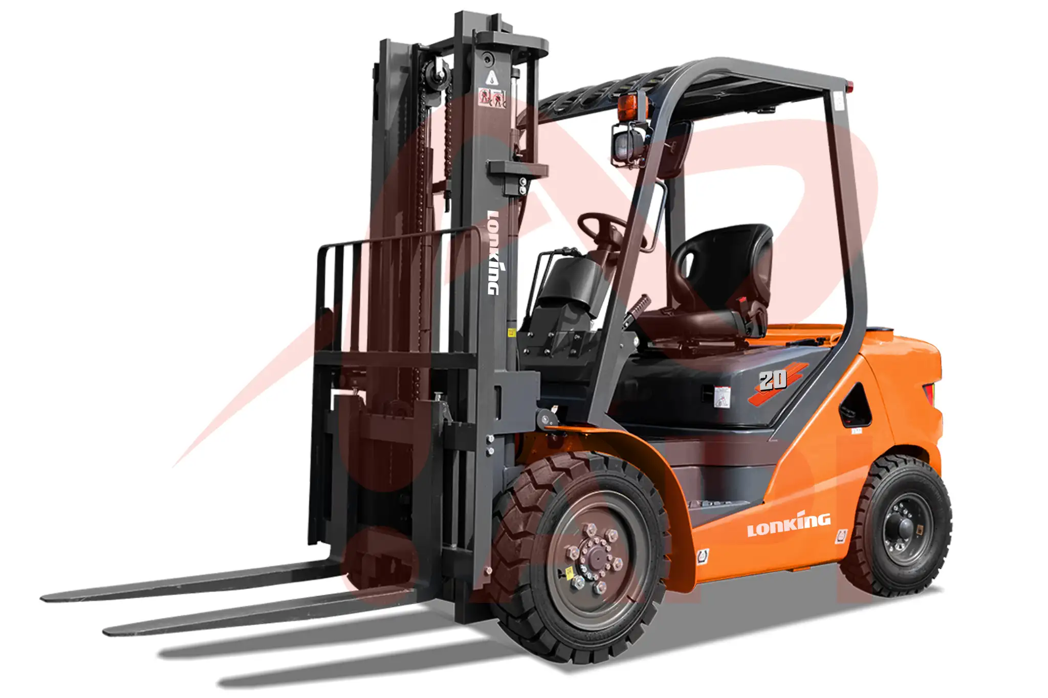 Xe nâng dầu 2 tấn Lonking CPCD20-5X09, nhập khẩu Việt Nam