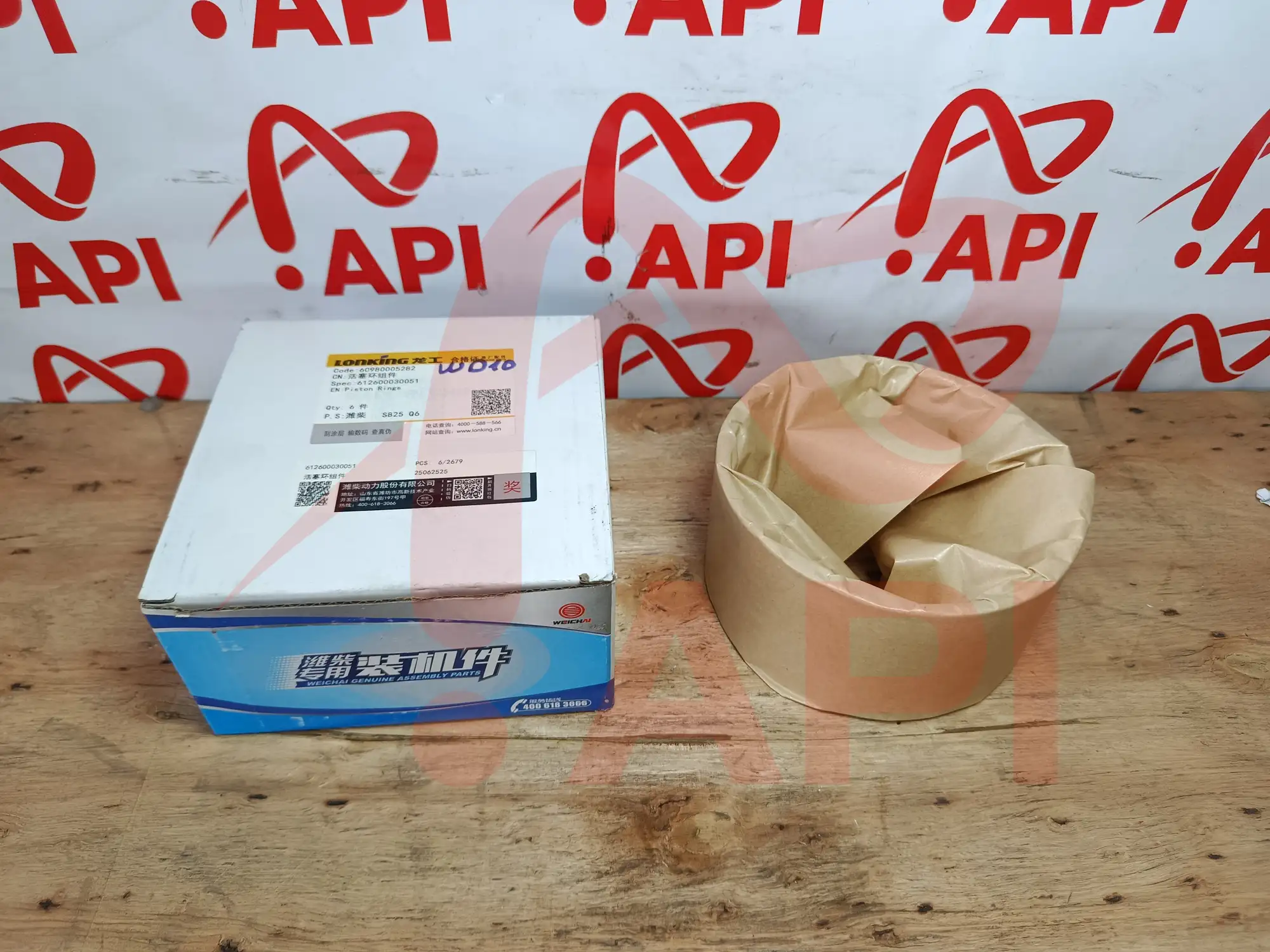 Xéc măng 60980005282 động cơ Weichai WD10