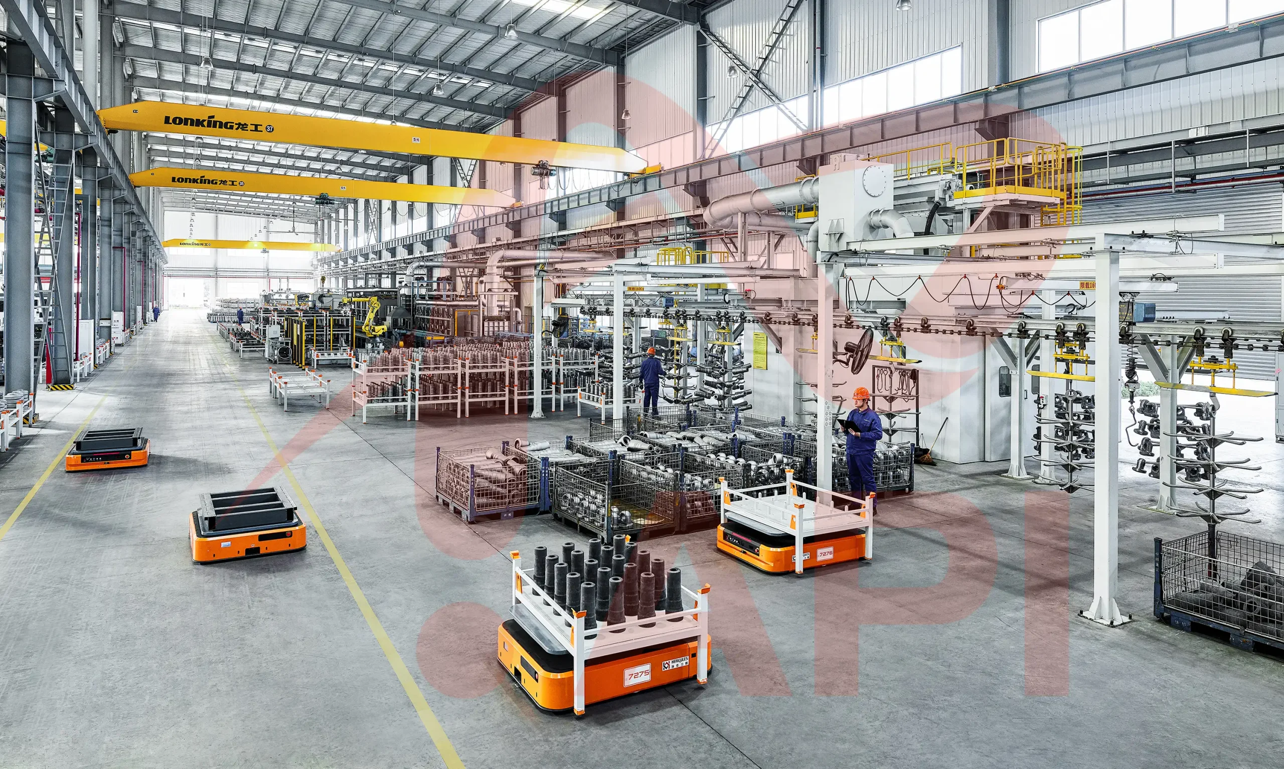 Nhà máy gia công phụ tùng Lonking